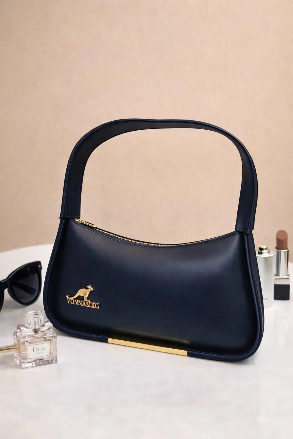 Girl's Leather Plain Shoulder Bag