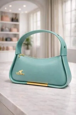 Girl's Leather Plain Shoulder Bag