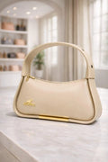 Girl's Leather Plain Shoulder Bag